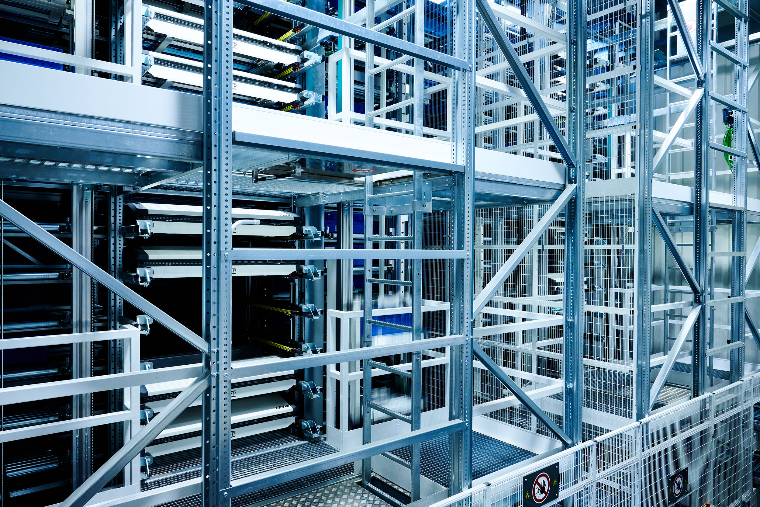 Shuttle warehouse system for program delivery and commissioning